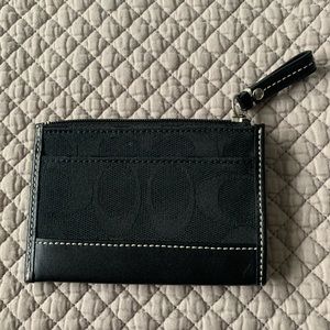 Coach key chain wallet